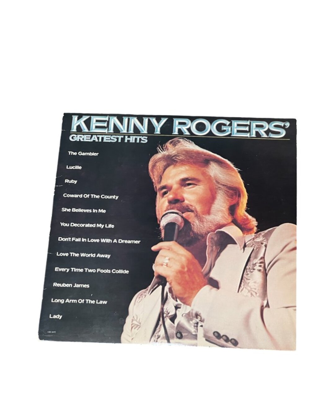 Kenny Rogers’ Greatest Hits Vinyl Record Pre-owned Untested